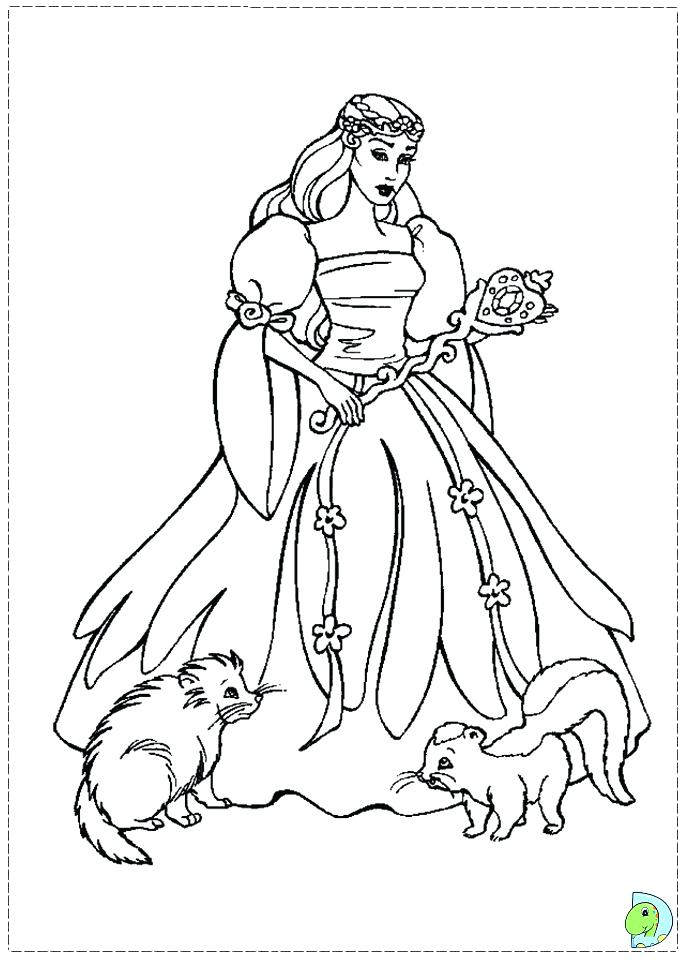 691x960 Swan Princess Coloring Pages