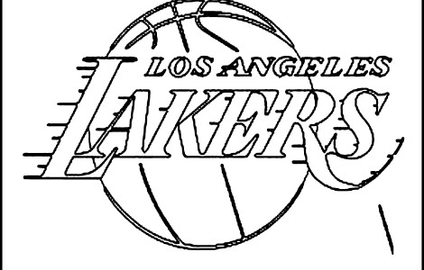 470x300 Los Angeles Lakers Coloring Pages Nba Coloring Pages Kids Coloring