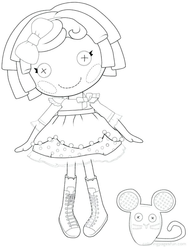 610x800 Lalaloopsy Color Pages Coloring Pages Lalaloopsy Mermaid Color