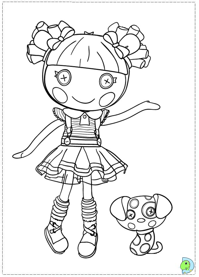 691x960 Lalaloopsy Coloring Pages