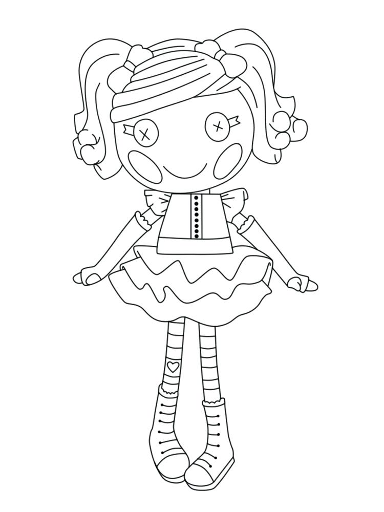 750x1000 Lalaloopsy Para Colorear Coloring Books Print These Baby Peach
