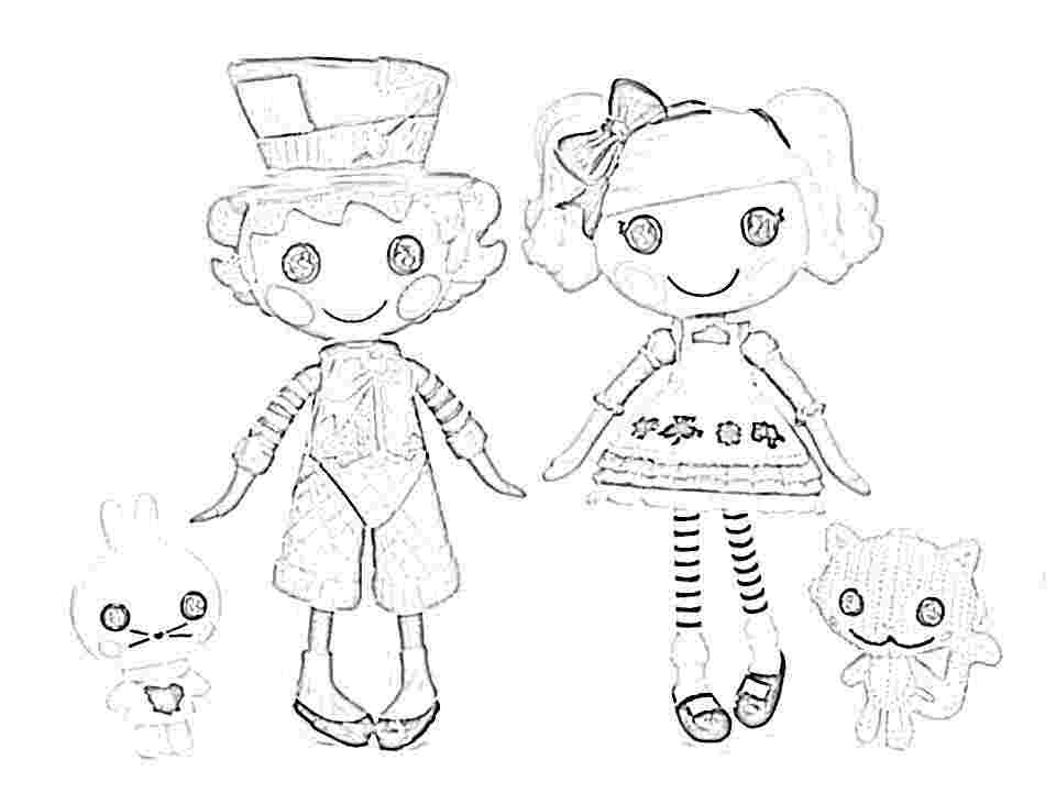 960x731 Alice In Wonderland Lalaloopsy Coloring Page Wacky Hatteralice
