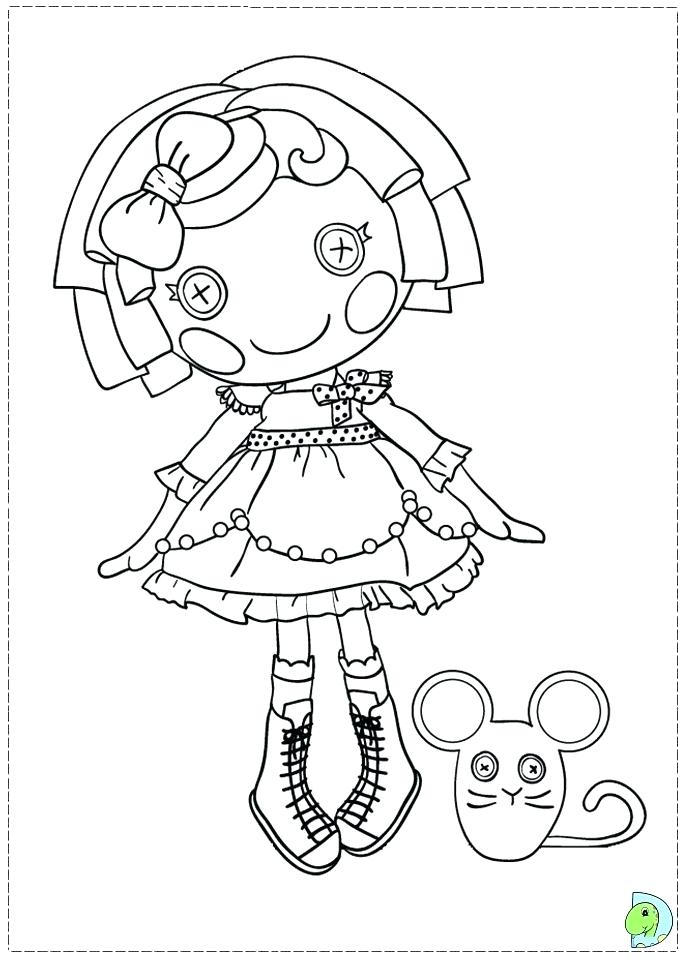 691x960 Lalaloopsy Para Colorear