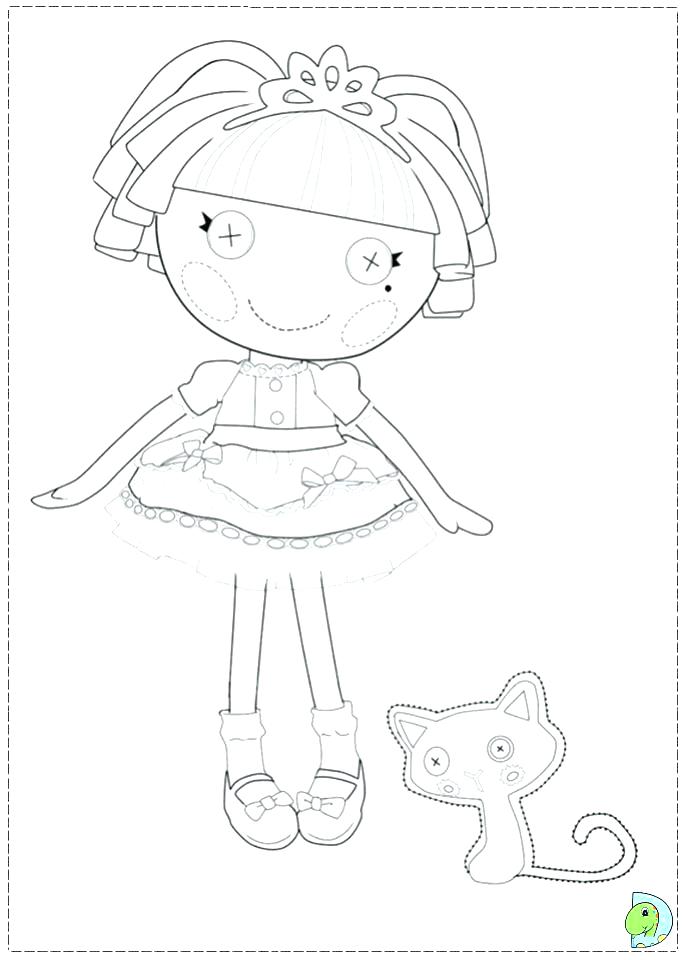 691x960 Lalaloopsy Color Pages From Coloring Page Coloring Pages Flowers