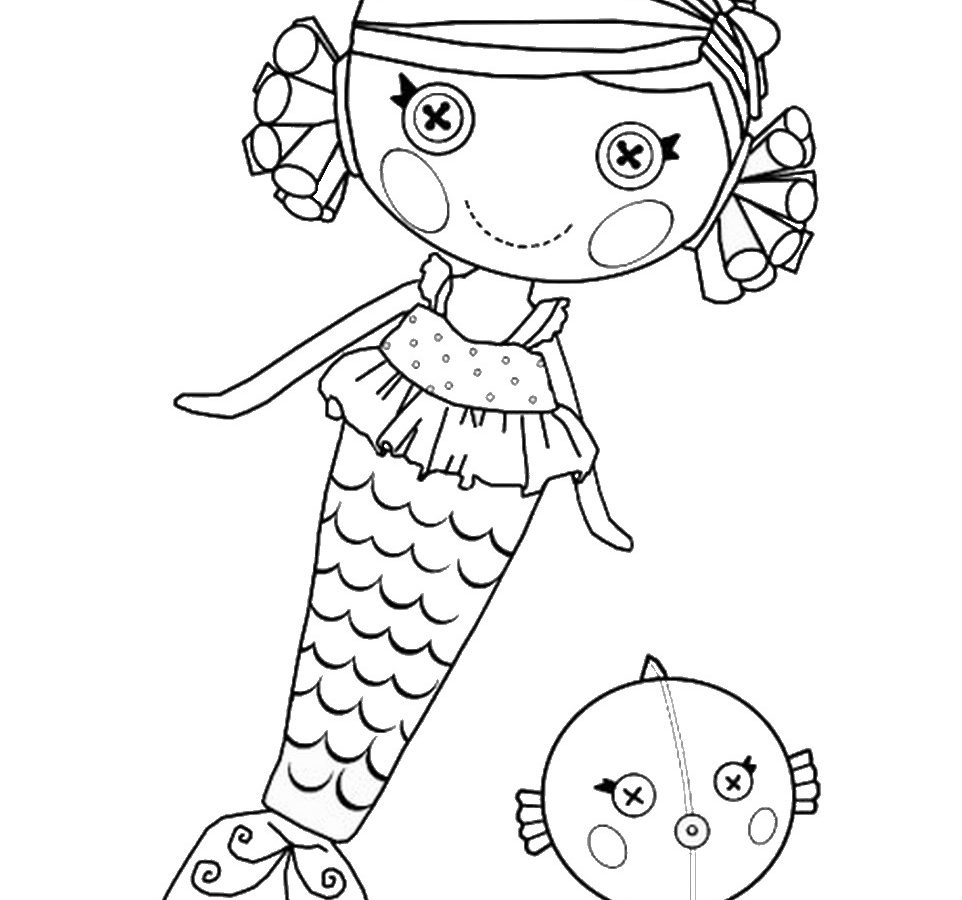 962x900 Lalaloopsy Printable Colorings Coloring Pages Free General