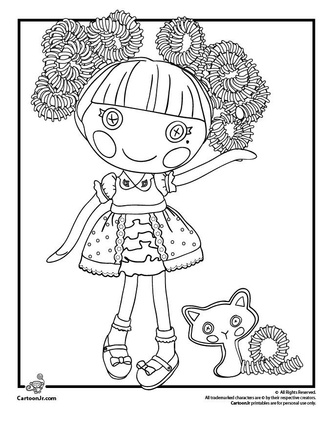 680x880 Lalaloopsy Coloring Pages Coloring Pages For Girls Online