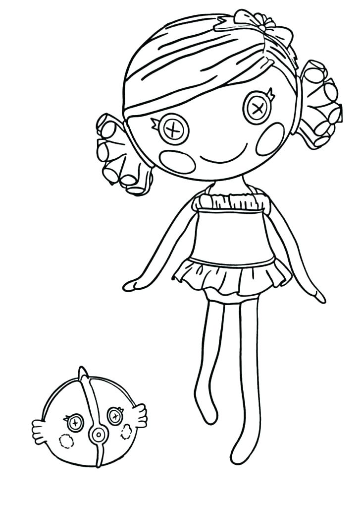 731x1024 Lalaloopsy Coloring Pages To Print