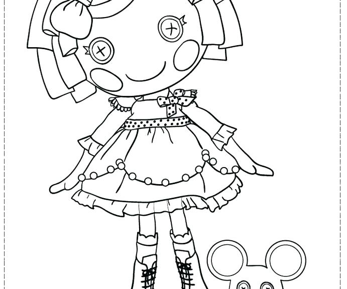 691x576 Lalaloopsy Coloring Pages