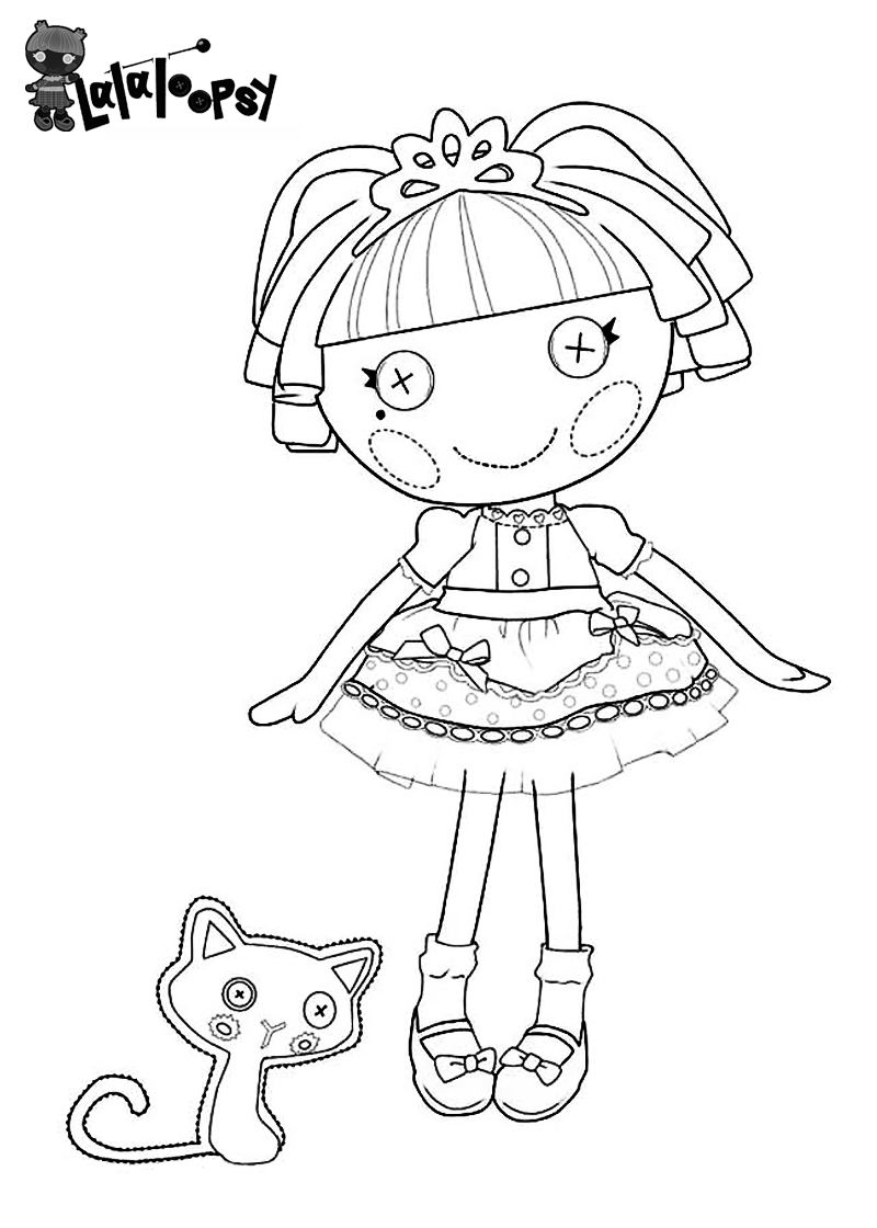 800x1120 Lalaloopsy Coloring Pages