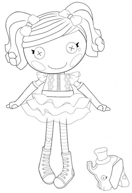 520x759 Lalaloopsy Coloring Pages Inspirational Printable Lalaoopsy