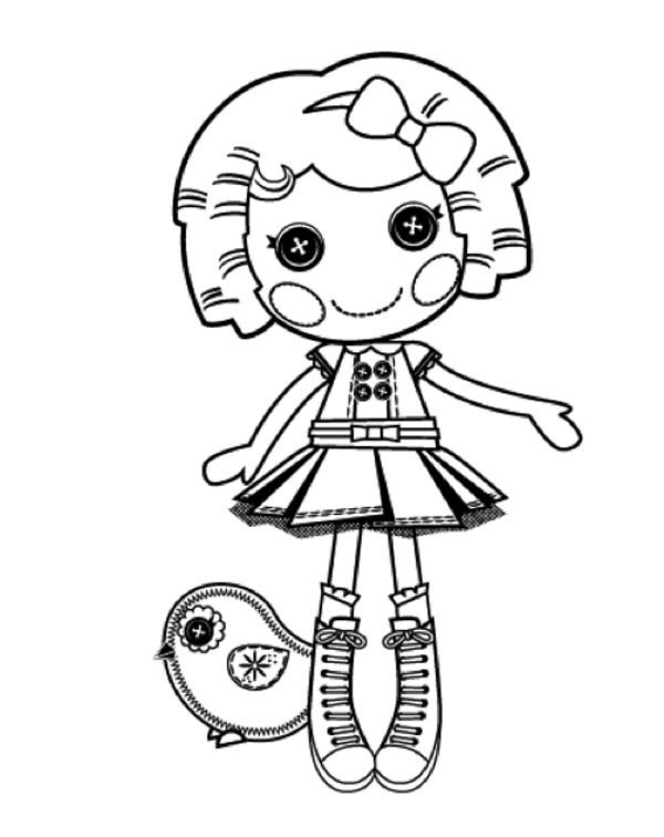 600x756 Its A Blast Say Dot Starlight In Lalaloopsy Coloring Page Color Luna