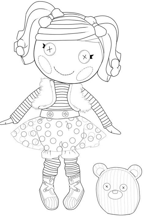 472x712 Kids N Coloring Pages Of Lalaloopsy