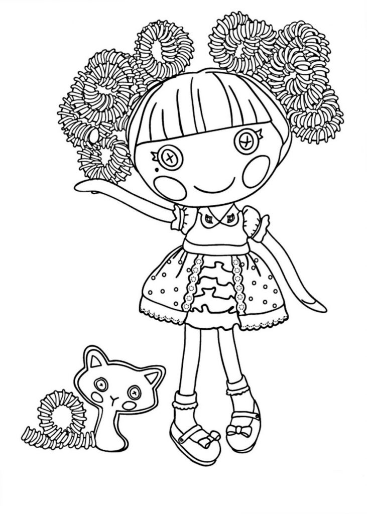 731x1024 Lalaloopsy Peanut Coloring Pages Big Top The Best Dolls