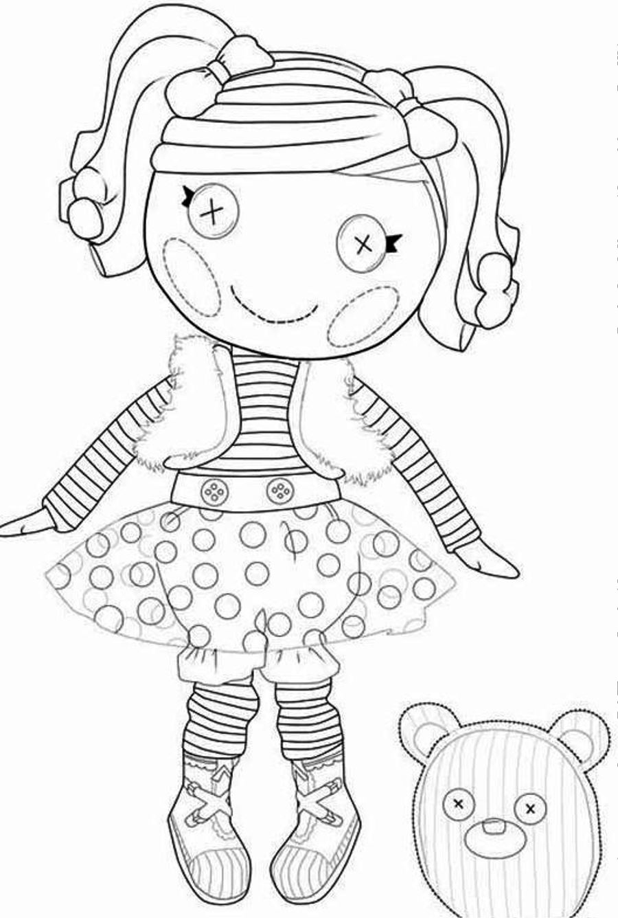 900x1336 Lalaloopsy Coloring Pages Inspirational Printable Lalaoopsy