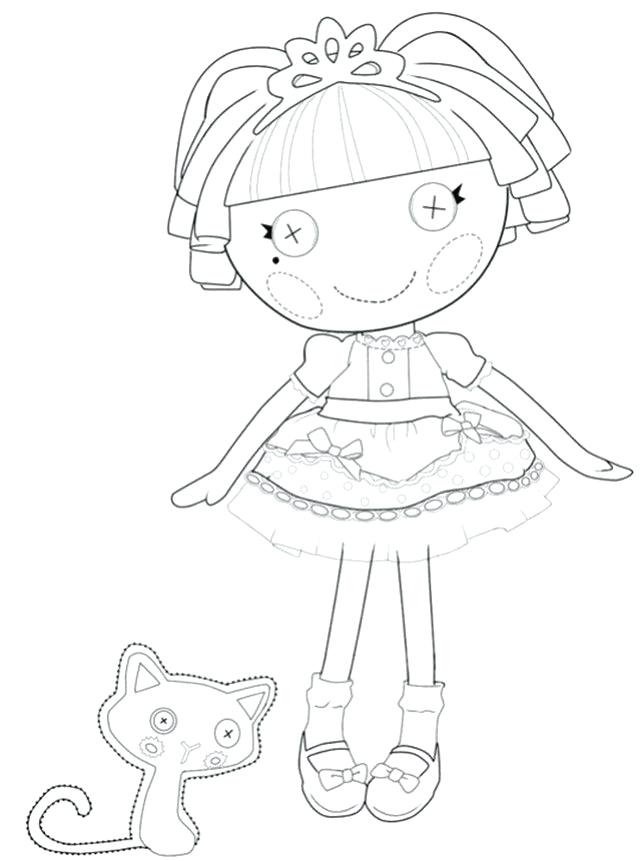 643x861 Lalaloopsy Coloring Pages