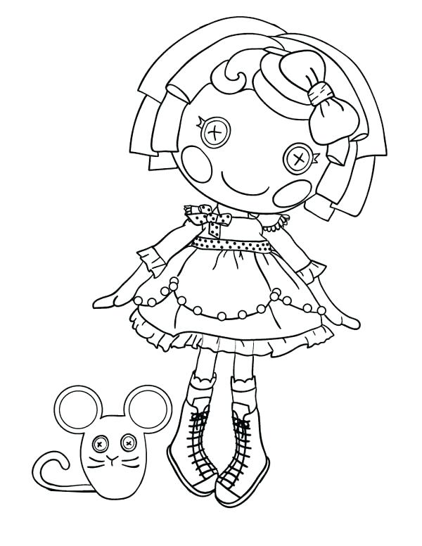 600x776 Lalaloopsy Coloring Pages Lalaloopsy Coloring Crumbs Sugar Cookie