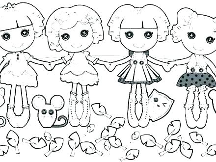440x330 Lalaloopsy Doll Coloring Pages Kids Coloring Coloring Pages