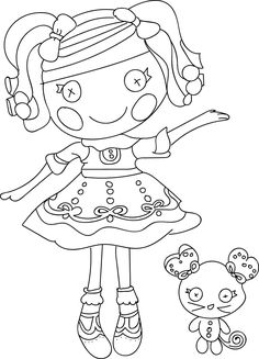 236x327 The Best Lalaloopsy Dolls Coloring Pages Colorear