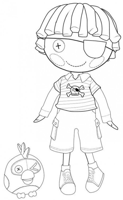 520x845 The Best Lalaloopsy Dolls Coloring Pages Colorear Y On Image