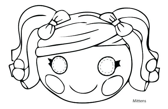 570x369 Coloring Pages Lalaloopsy