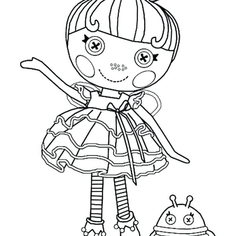 854x800 Lalaloopsy Coloring Pages Free Coloring Pages Lalaloopsy Dolls