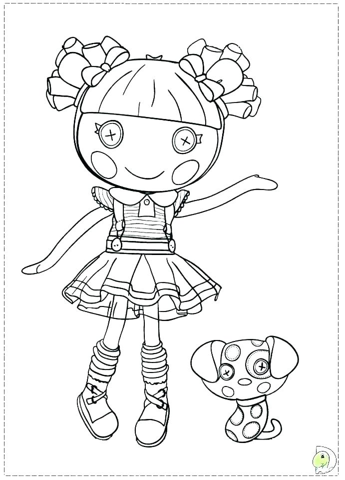 691x960 Lalaloopsy Coloring Sheets