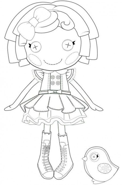 520x788 The Best Lalaloopsy Dolls Coloring Pages Lalaloopsy, Colorear Y