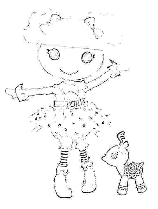 545x720 Lalaloopsy Mermaid Coloring Pages