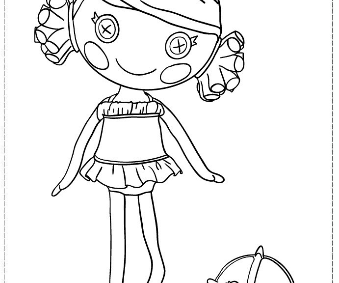 691x576 Lalaloopsy Coloring Pages Colouring Pages