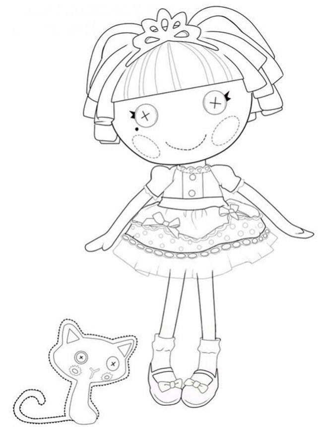 643x861 Lalaloopsy Coloring Pages Lalaloopsy Coloring Pages Free