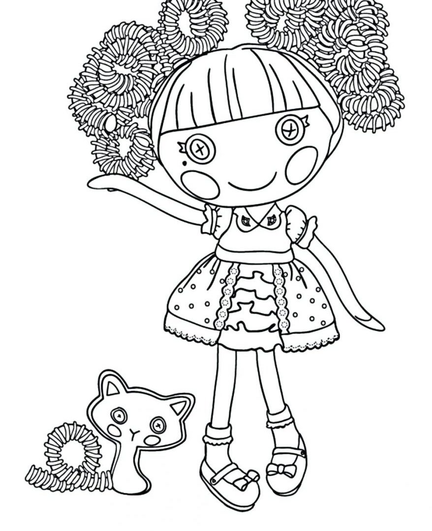 878x1080 Nice Lalaloopsy Cartoon Coloring Pages Check More At Free General