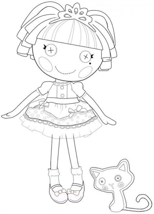 520x721 The Best Lalaloopsy Dolls Coloring Pages Lalaloopsy, Dolls