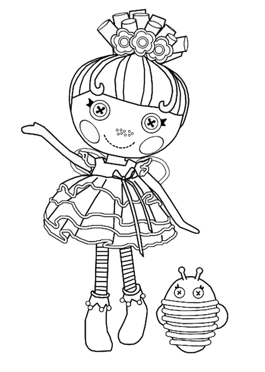854x1200 Lalaloopsy Coloring Pages Birthday Printable Ribsvigyapan