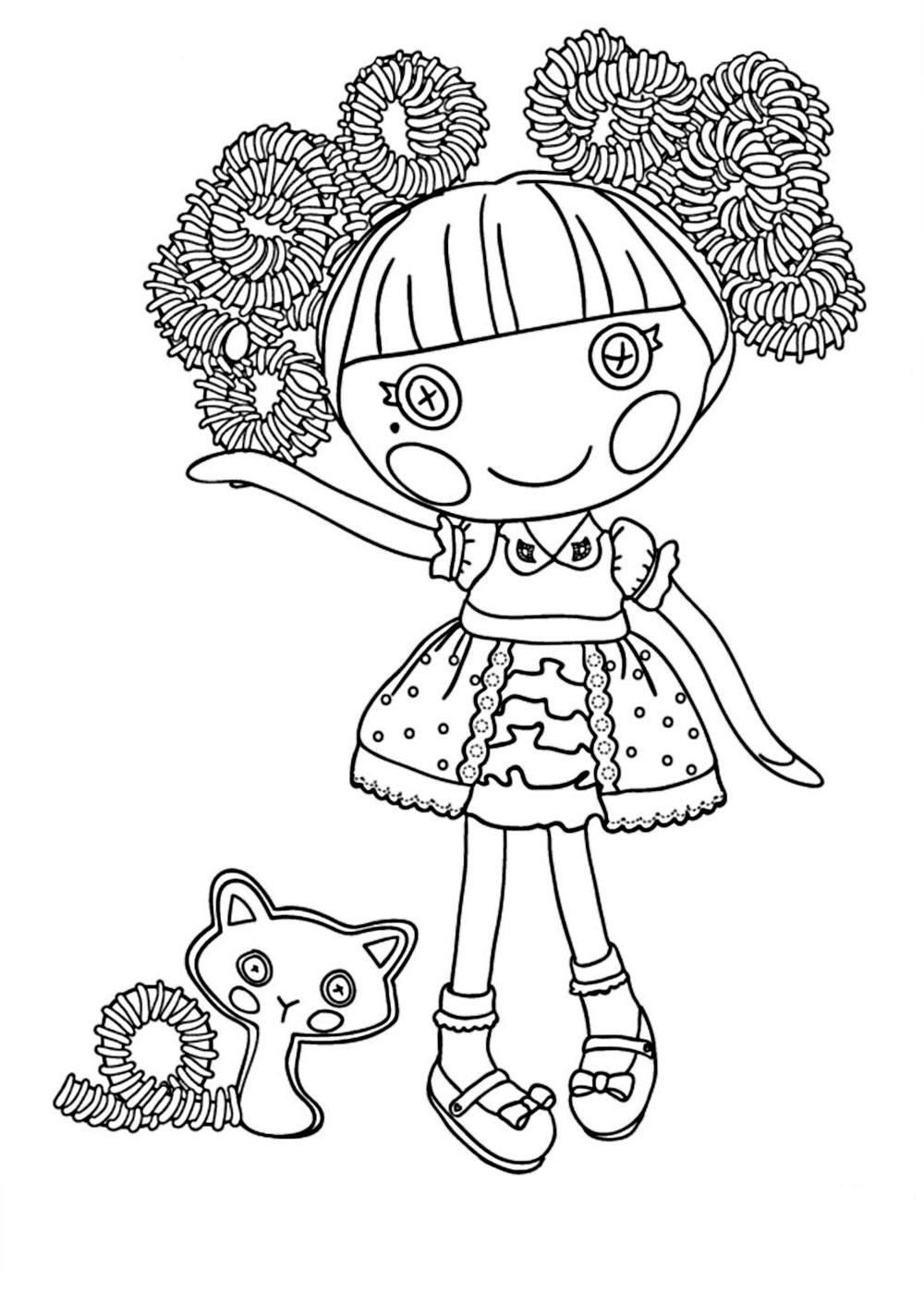 1000x1400 Lalaloopsy Coloring Pages Coloring Pages Lalaloopsy Printable