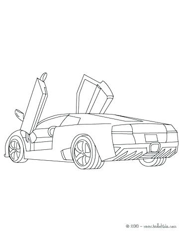 364x470 Easy Lamborghini Coloring Pages Printable Get This