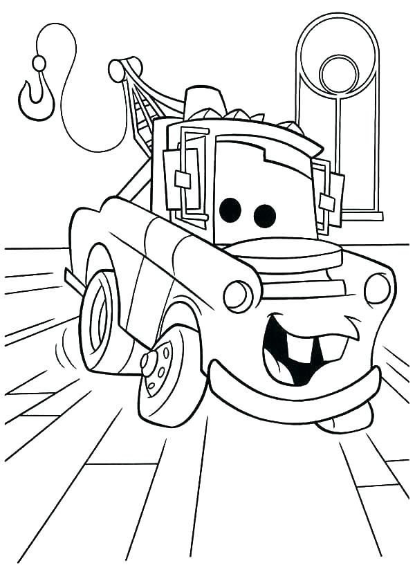 600x840 Free Coloring Pages Cars Coloring Pages Cars Cars Character Tow