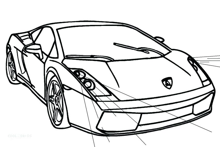850x567 Lamborghini Aventador Coloring Sheets