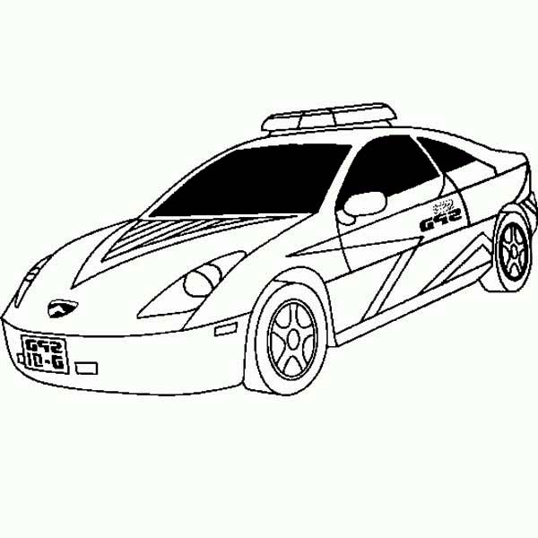 600x600 New Lamborghini Police Car Coloring Page Color Luna