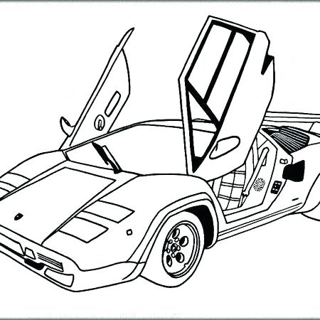 450x450 Lamborghini Coloring Pages Lamborghini Car Coloring Pages