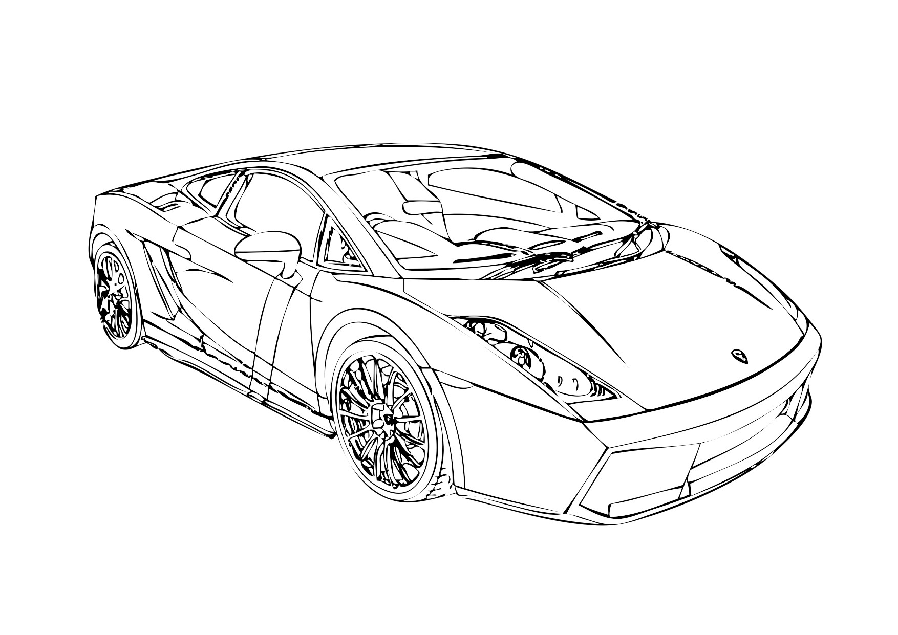 1754x1241 Lamborghini Coloring Pages Elegant Yin Yang Tags Yahoo Image