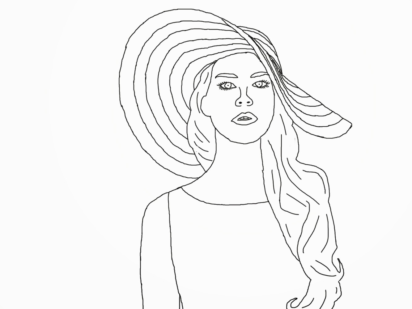 1333x1000 Lana Del Rey Coloring Pages Download Coloring For Kids