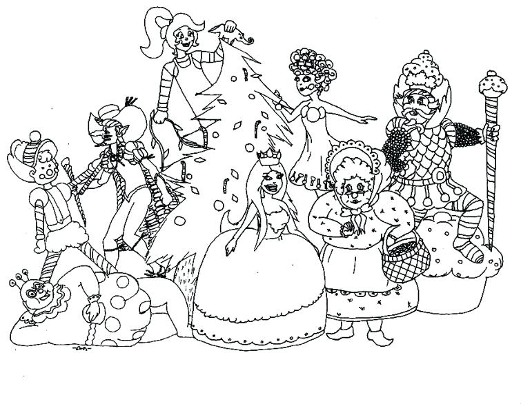 755x586 Candyland Para Colorear All Characters From Coloring Pages Free