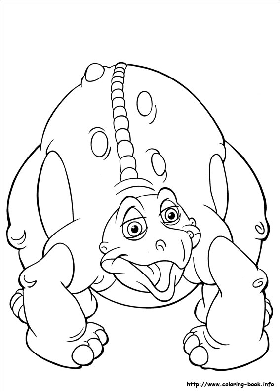 567x794 Land Before Time Coloring Pages