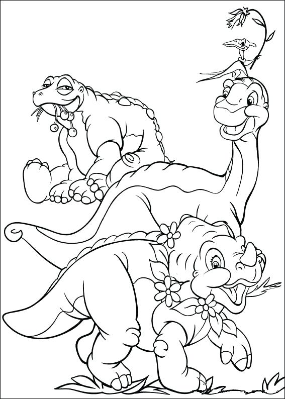 567x794 The Land Before Time Coloring Pages Land Before Time Land Before