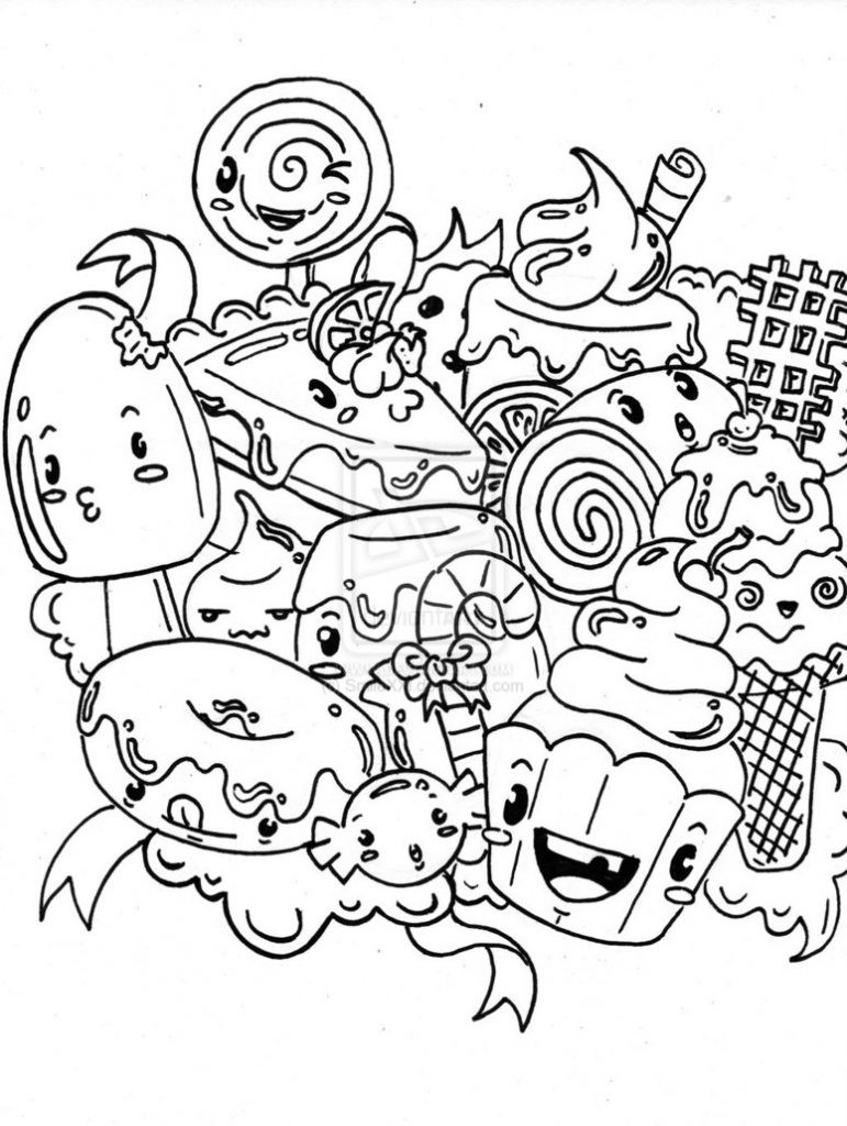 771x1024 Candy Land Coloring Pages