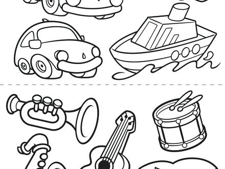 440x330 Transportation Coloring Pages Transportation Coloring Pages Free