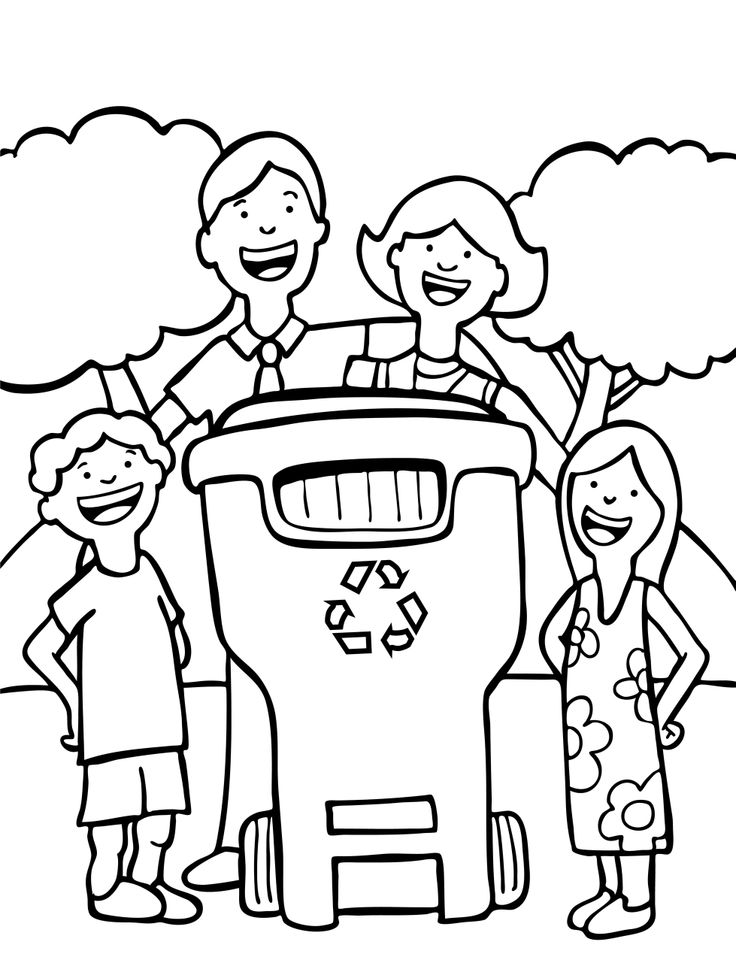 736x960 Recycle Coloring Page Recycling And Nature Recycling