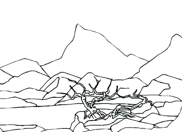 600x434 Landforms Coloring Sheets Landforms Coloring Pages