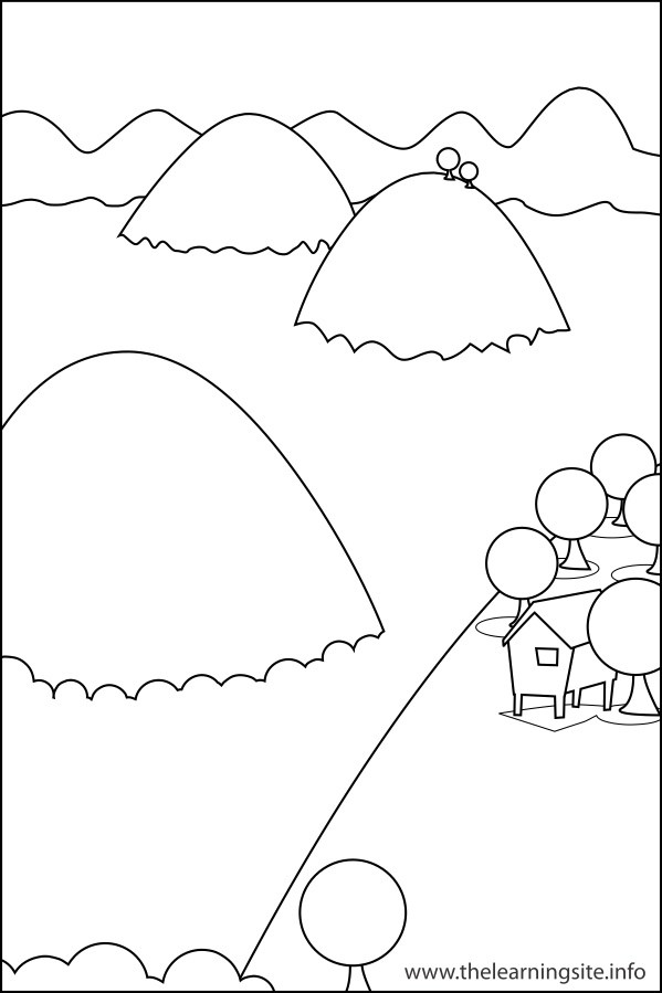 599x899 Landform Coloring Pages Coloring Page For Kids