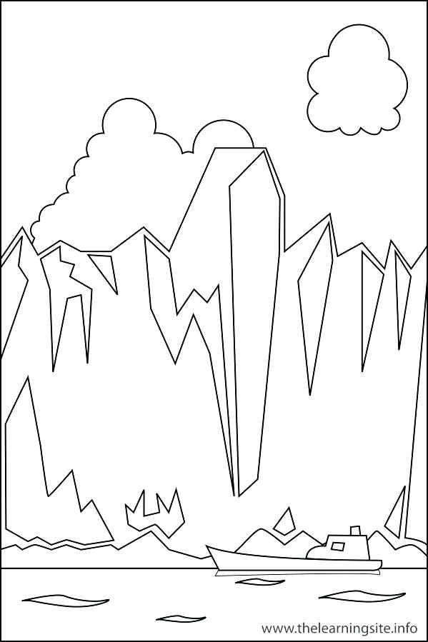 599x899 Landform Coloring Pages